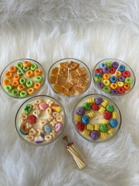 Mini Cereal Bowl Candles