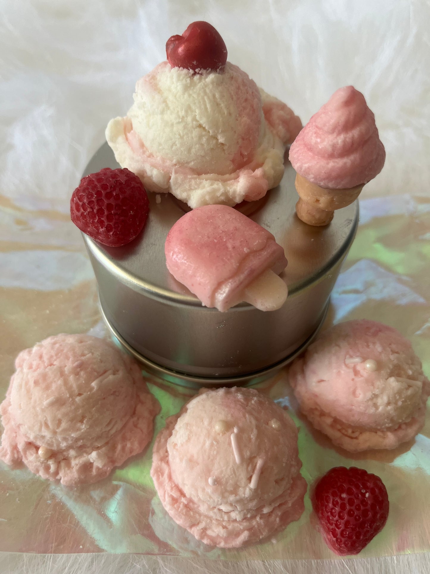 Strawberry Ice Cream Wax Melts!